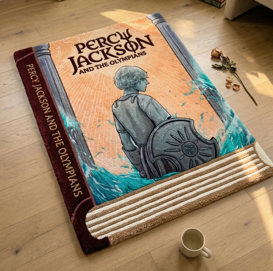 The Percy Jackson Book Rug