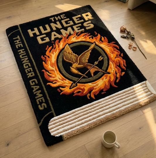 The Hunger Games Book Rug